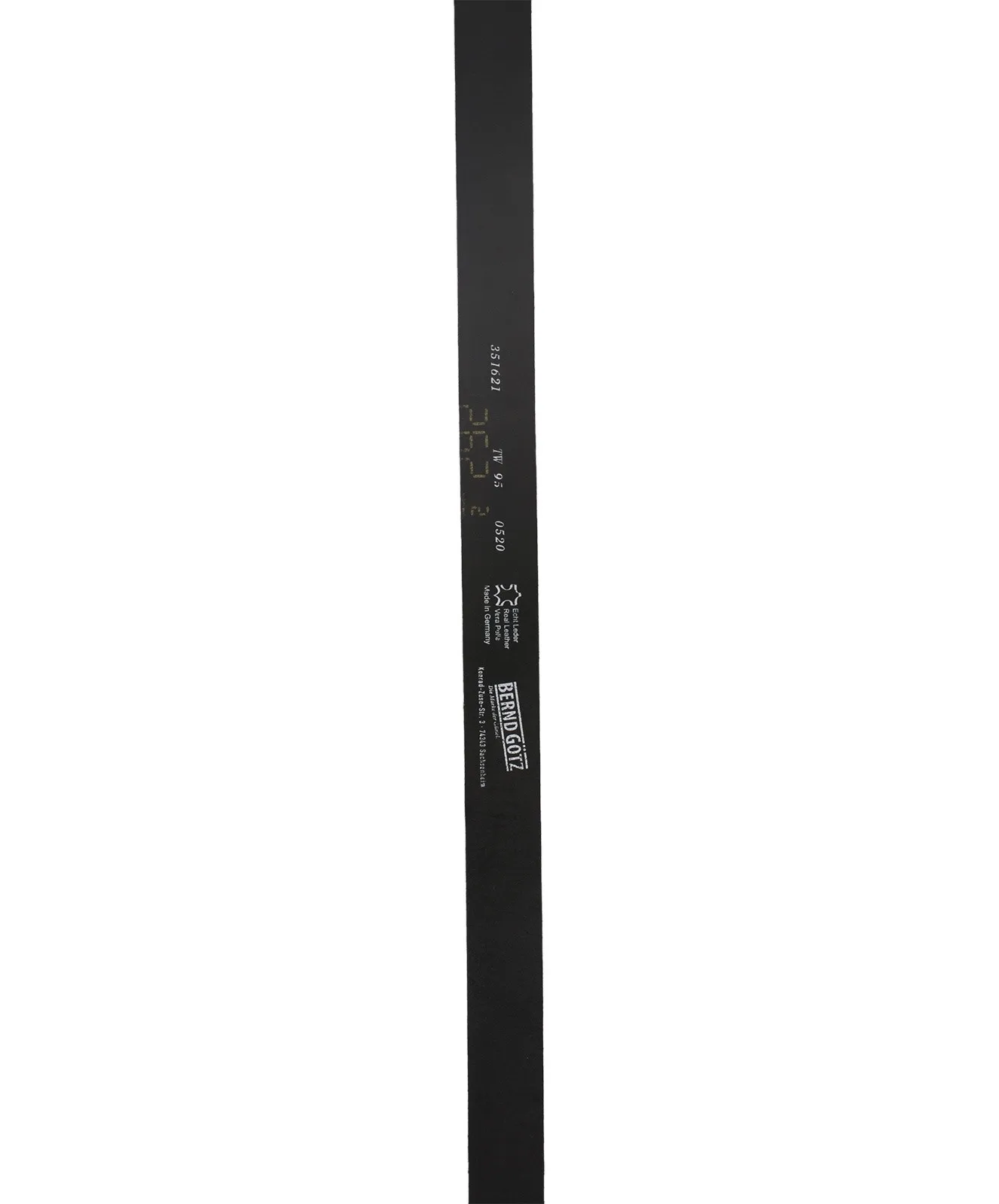 Herren Gürtel 351621 3,5cm Pull-UP-Ledergürtel von Bernd Götz in Anthrazit
