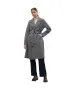 Damen Jacke Fortuneaya Long Coat von Vero Moda in Medium Grey Melange