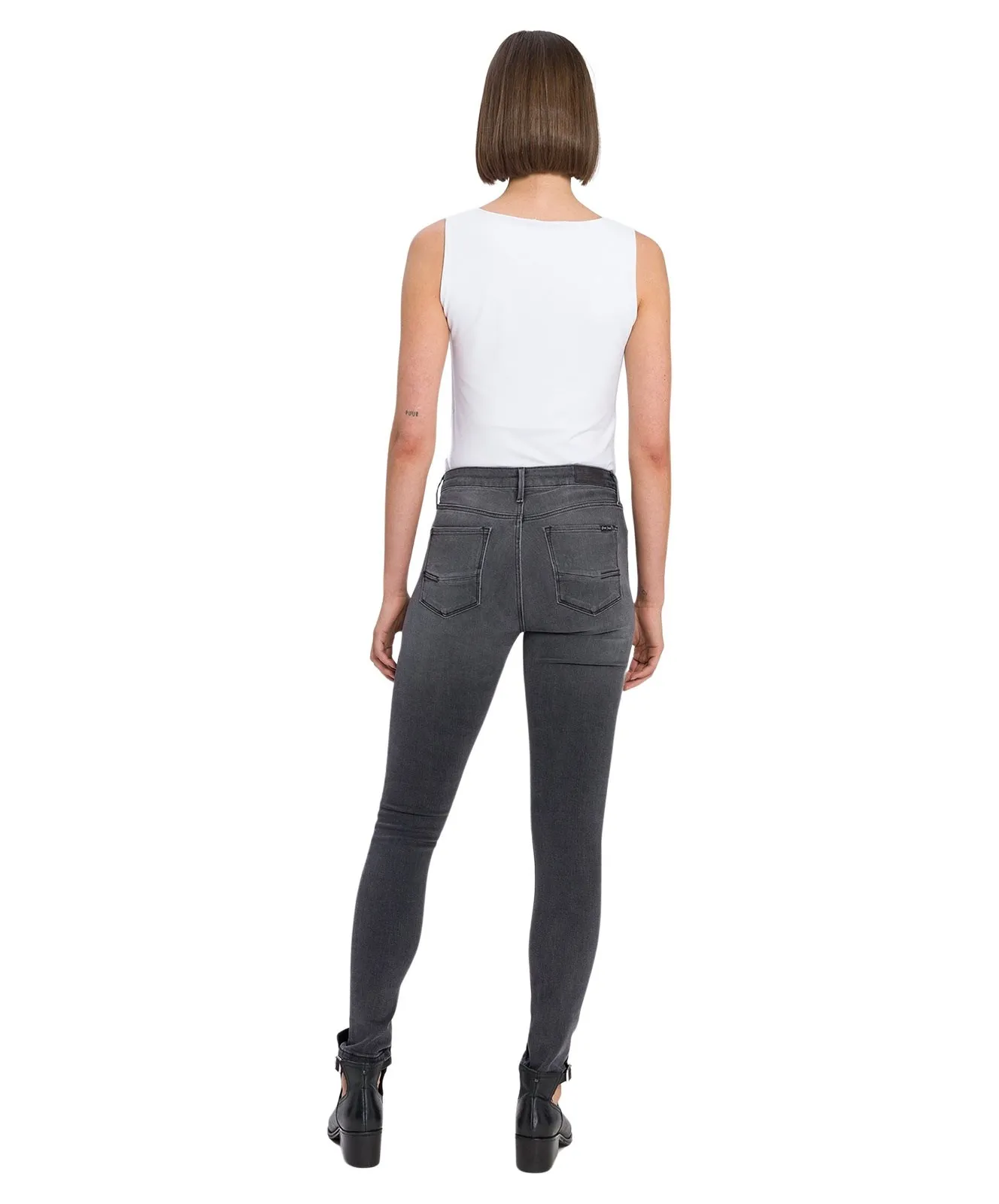 Damen Jeans Alan von Cross in Grey Used