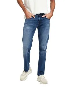 Cross Jeans Dylan mit Regular Fit in Mittelblau