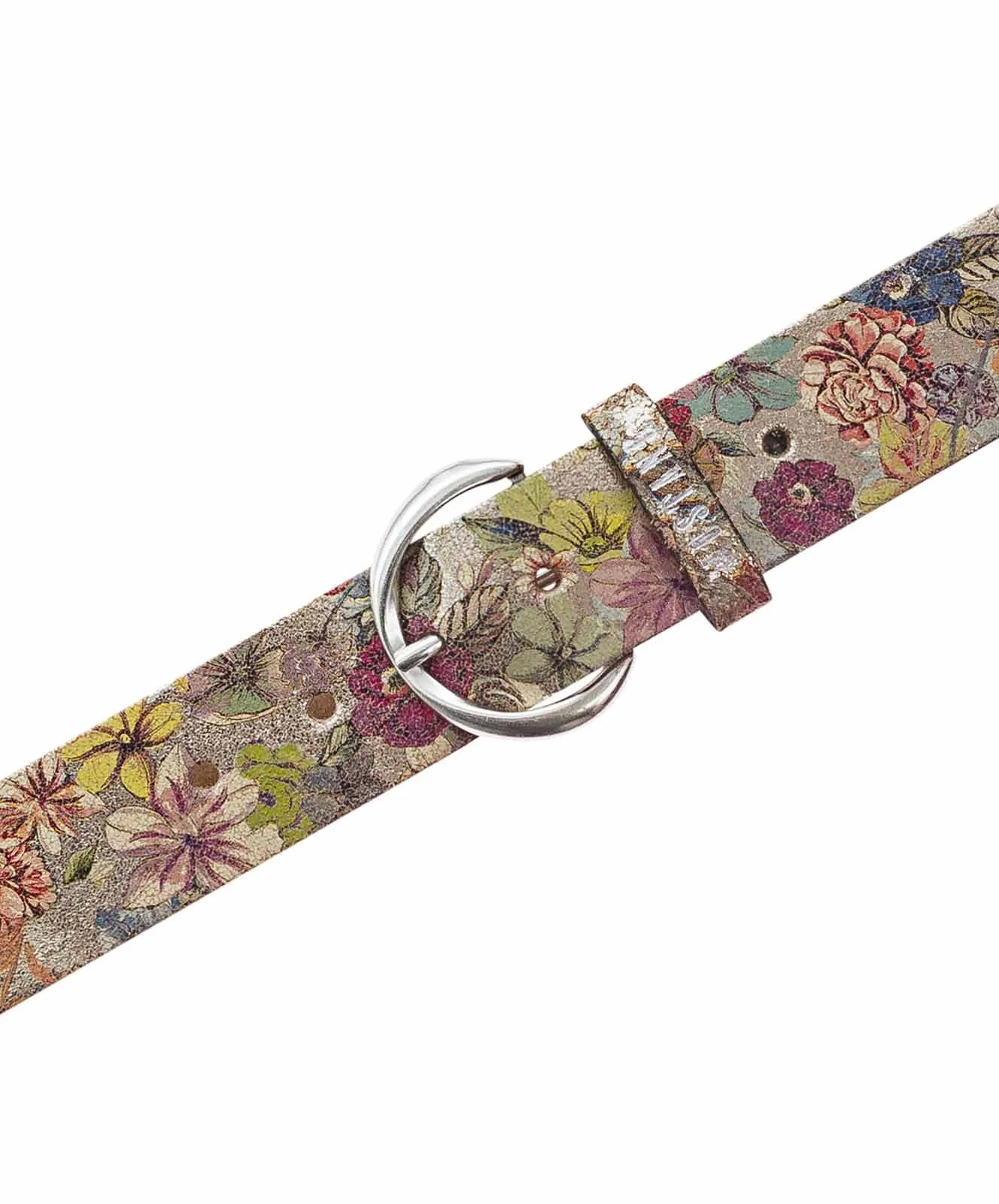 Damen Gürtel 40 mm Gürtel MW3087L29 von Mustang in Gold Multi