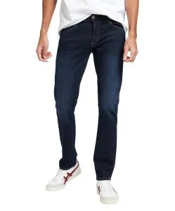 Cross Herren-Jeans Slim Fit Damien in dunklem Dark Blue