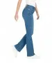 Damen Jeans Boot Fringe von MAC in Medium Blue Authentic Used