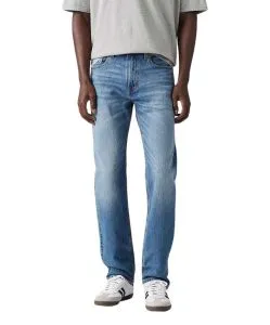Levis 502 Taper Jeans in mittelblau mit Stretchkomfort