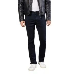 Mac Arne Pipe enge Jeans in Blue Black Waschung