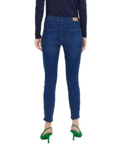 Vero Moda Jeans Ankle Tilde in dunkelblauer Färbung