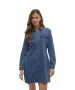 Damen Kleid Jennie von Vero Moda in Medium Blue
