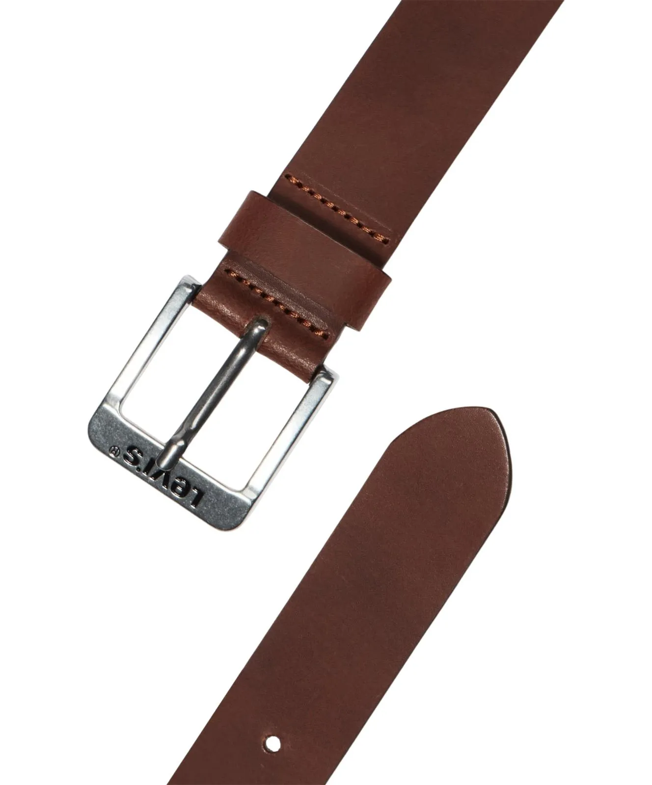 Herren Gürtel Free von Levis in Brown