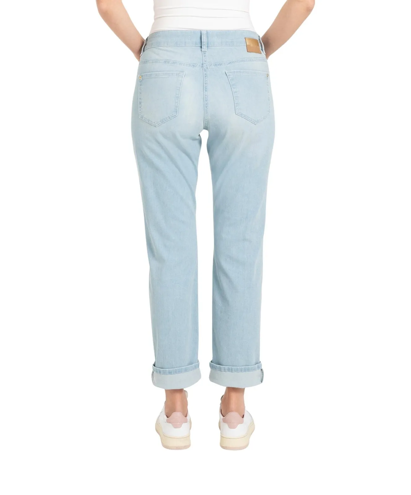 Damen Jeans Sue Relax von MAC in Authentic Light Blue Used