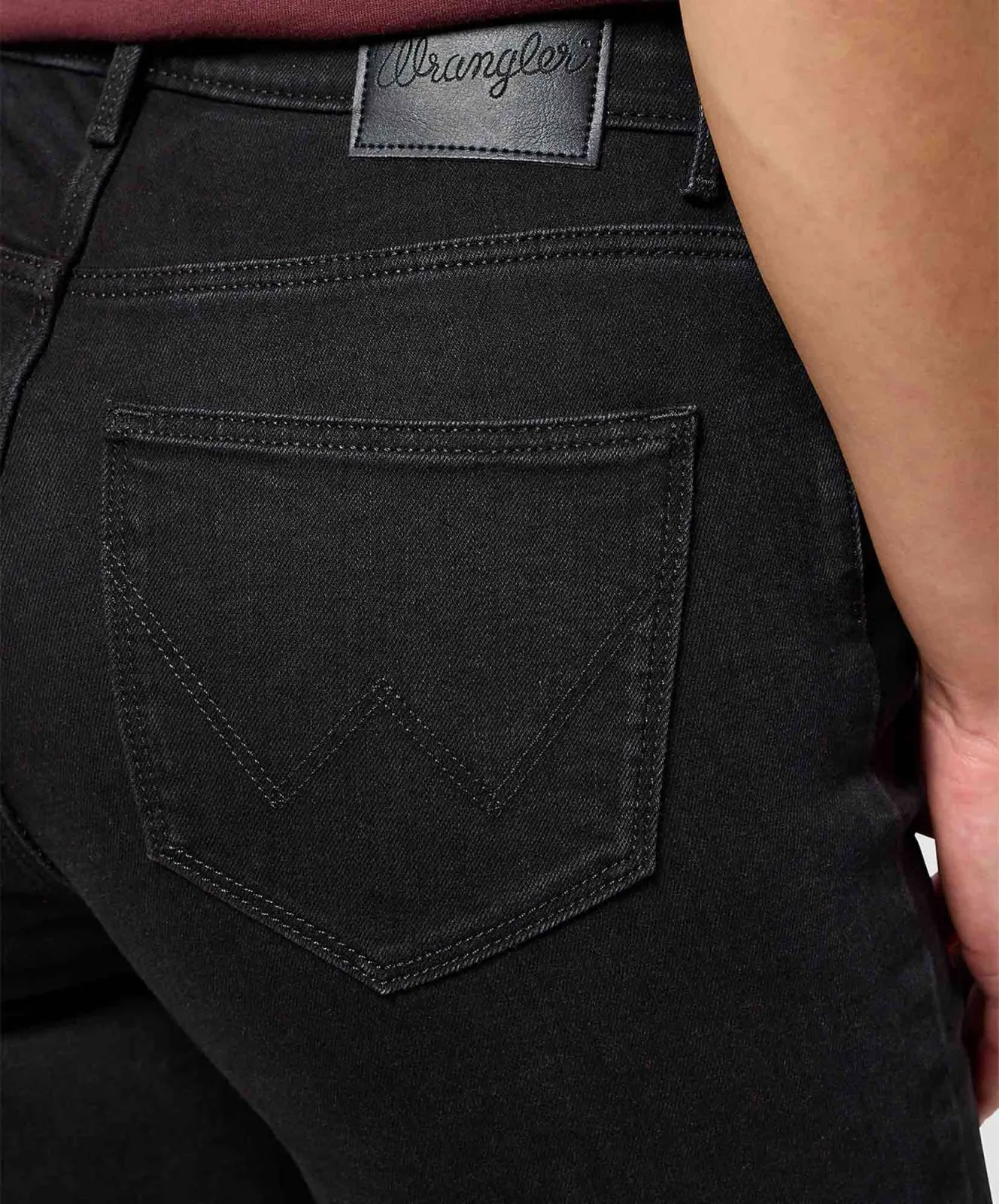 Damen Jeans Straight von Wrangler in Drainpipe