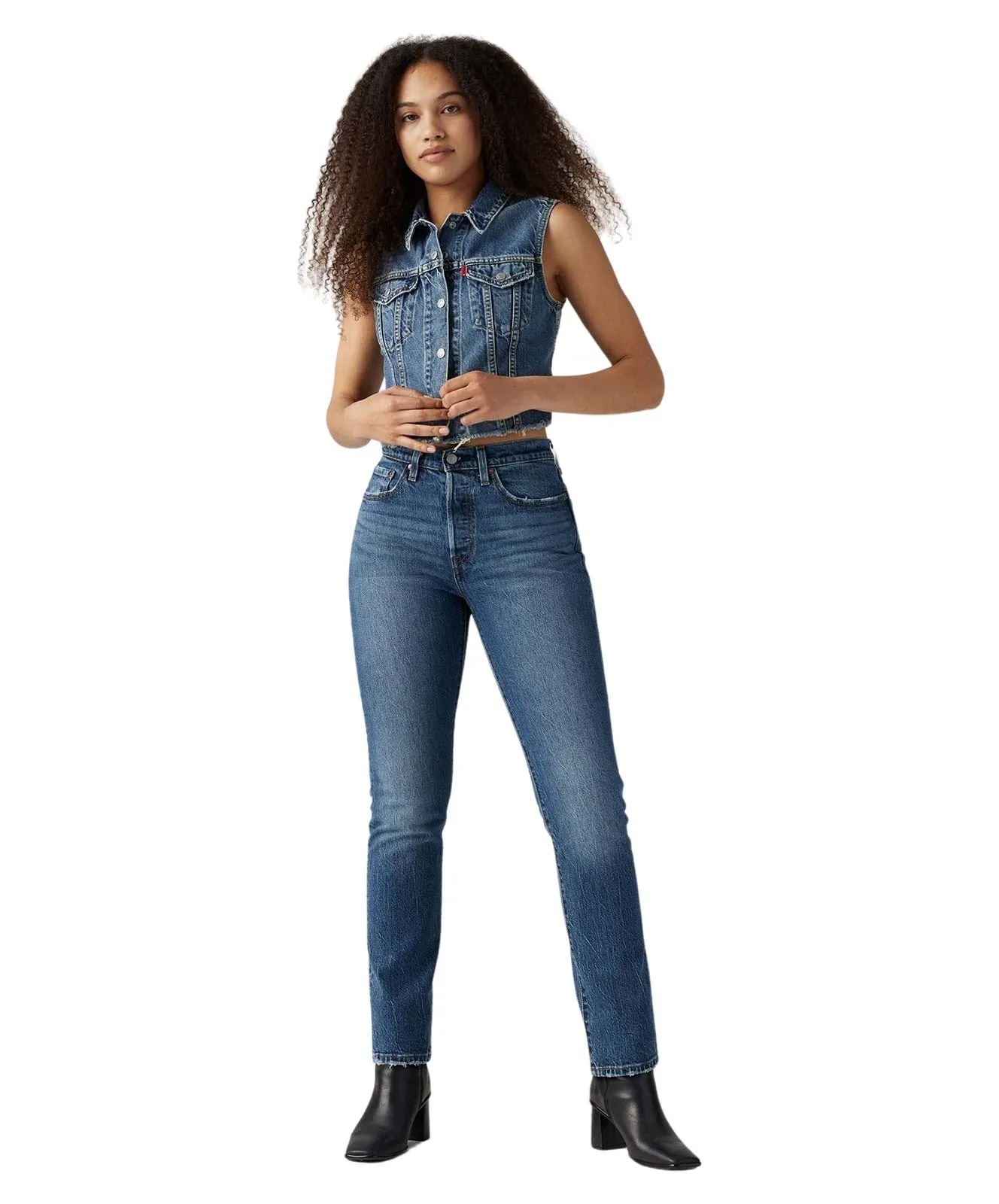 Damen Jeans 501 Damen von Levis in Erin Can T Wait