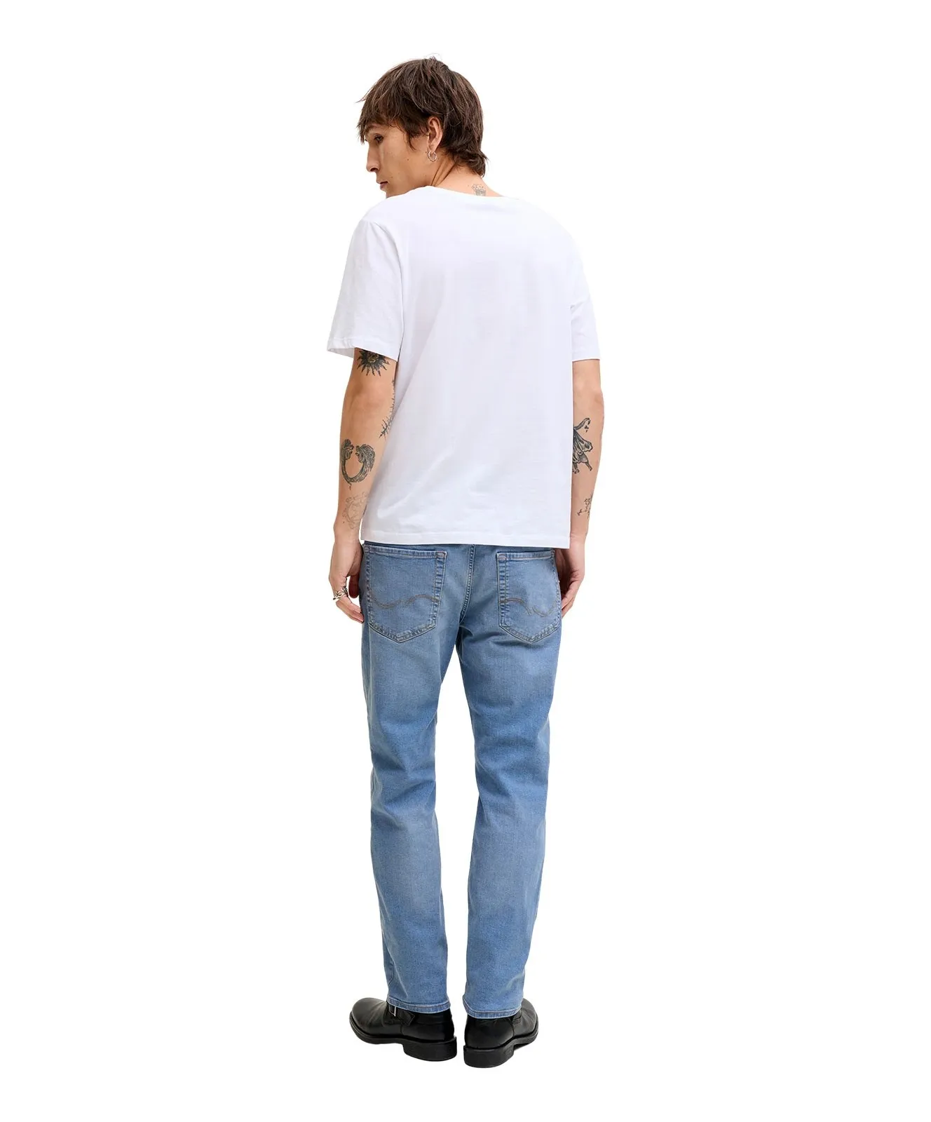 Herren Jeans Clark Original von Jack & Jones in Blue Denim