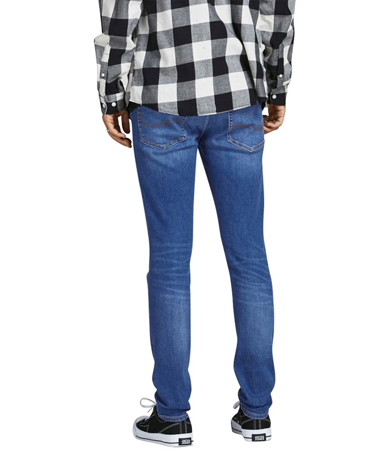 Herren Jeans Liam von Jack & Jones in Blue Denim
