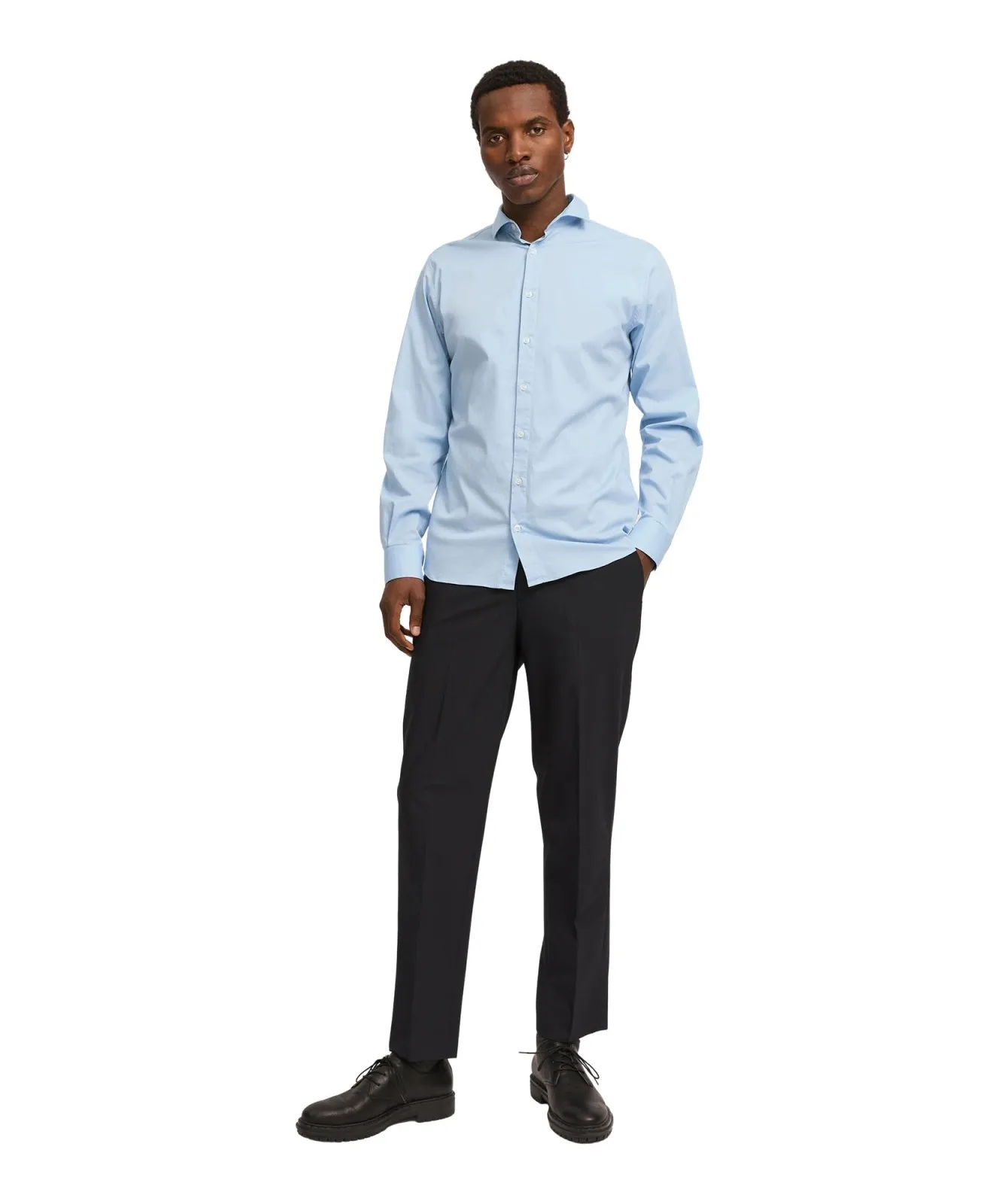 Herren Hemd Blajaxon von Jack & Jones in Cashmere Blue