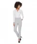 Damen Hose Maya von Vero Moda in Light Grey Melange