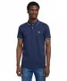 Herren Shirt Pique Polo von Lee in Navy