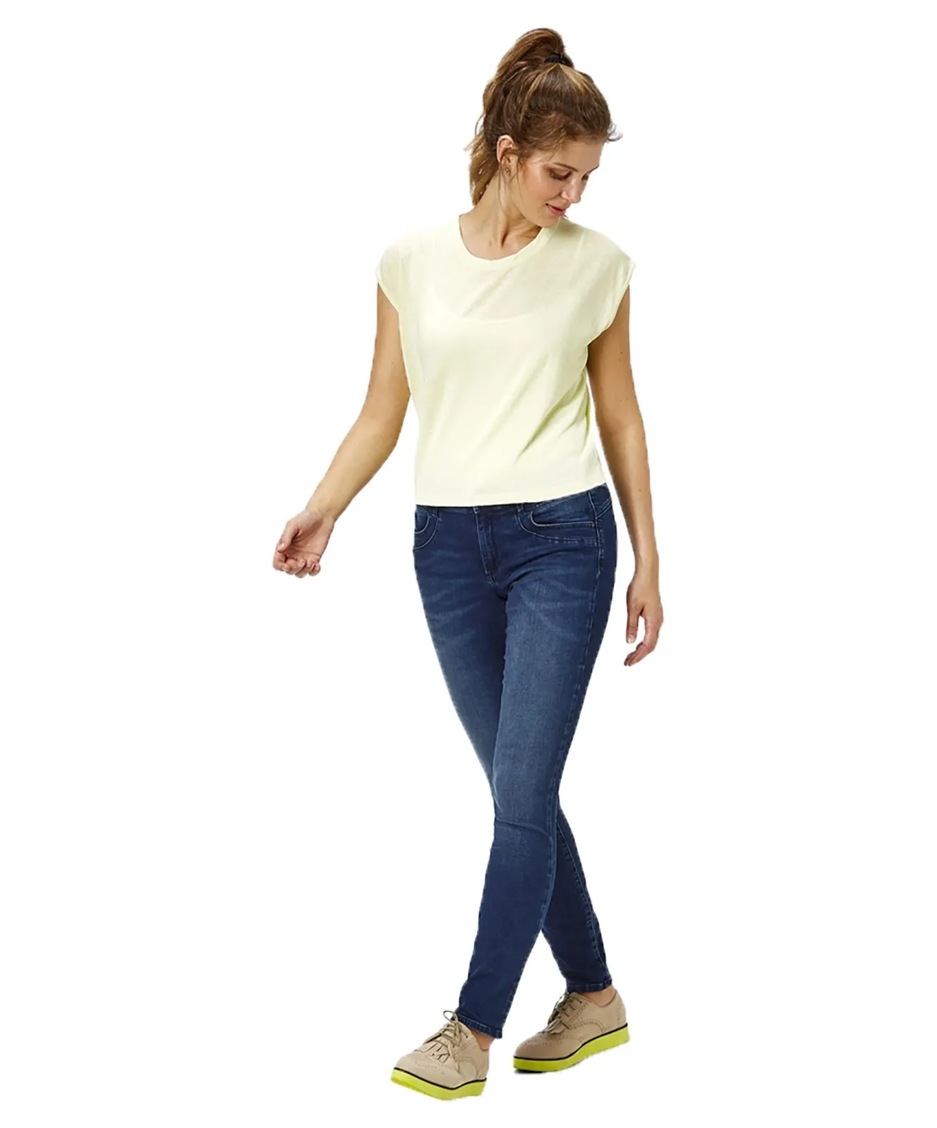 Damen Jeans Lucy von Paddocks in Blue Dark Stone
