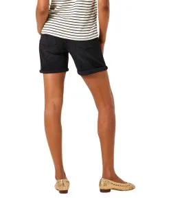 Garcia Celia Slim Bermuda Jeans in Dark Used