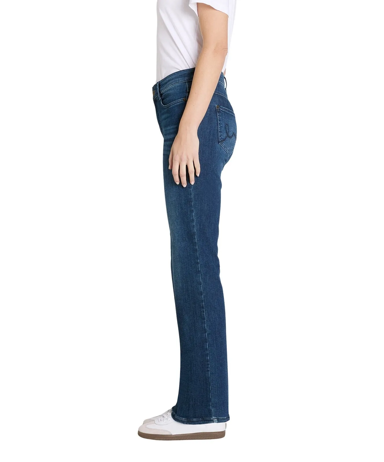 Damen Jeans Laura von MAC in Trendy Vintage Blue