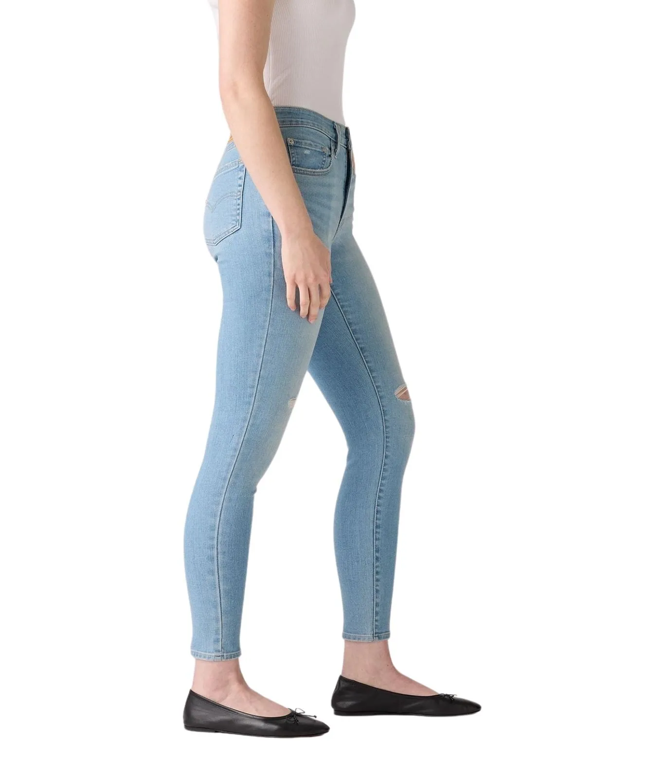 Damen Jeans 721 High Rise Skinny von Levis in Simplest Solution