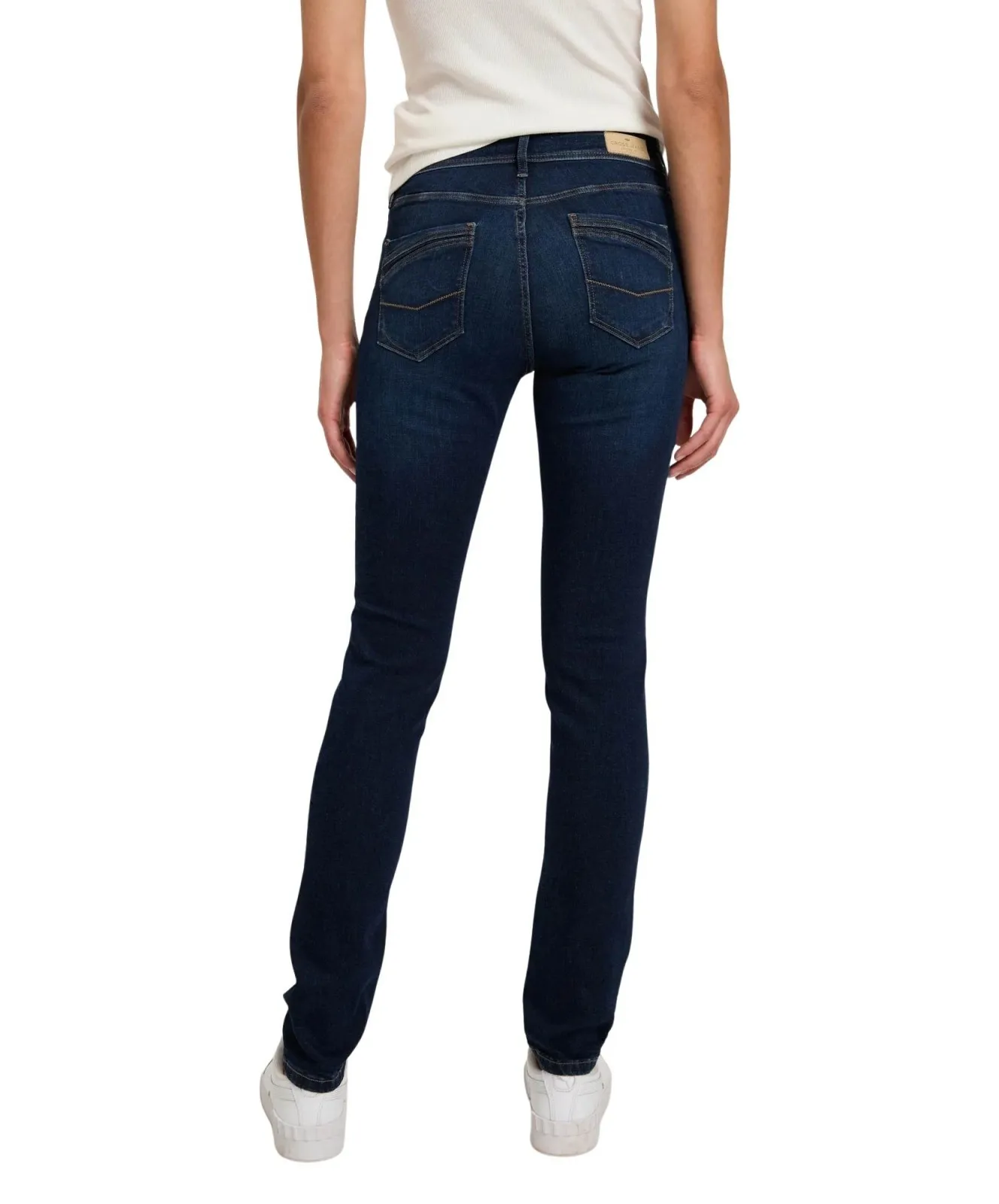 Damen Jeans Anya von Cross in Dark Blue
