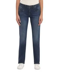 LTB Bootcut Jeans Vilma in dunkelblauer Waschung