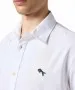 Herren Hemd Long Sleeve 1 Pocket Shirt von Wrangler in White Oxford
