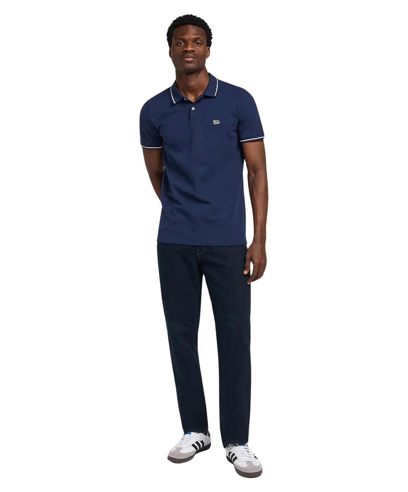 Herren Jeans Brooklyn Straight von Lee in Blue Black