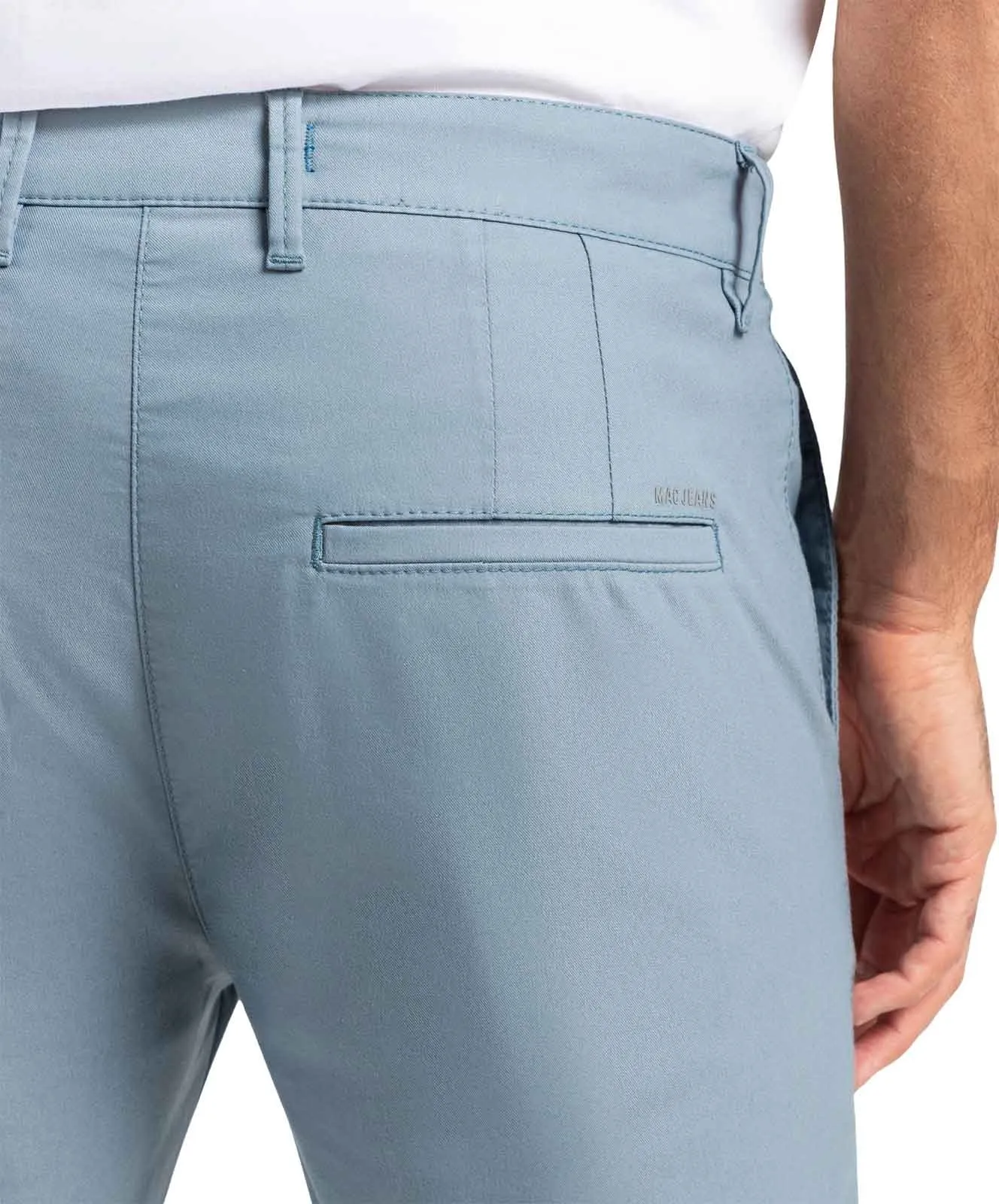 Herren Hose Griffin von MAC in Capri Blue