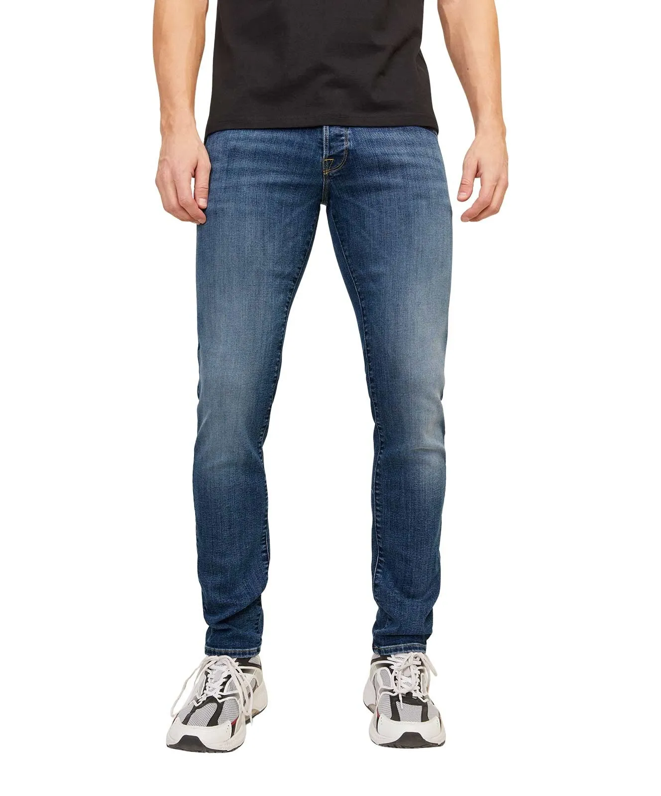 Herren Jeans Glenn Fox von Jack & Jones in Blue Denim