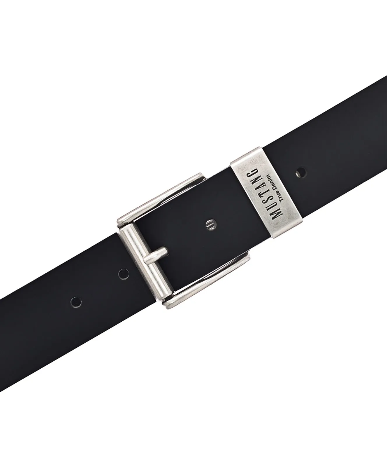 Herren Gürtel 40 mm Gürtel MG2104R04 von Mustang in Black