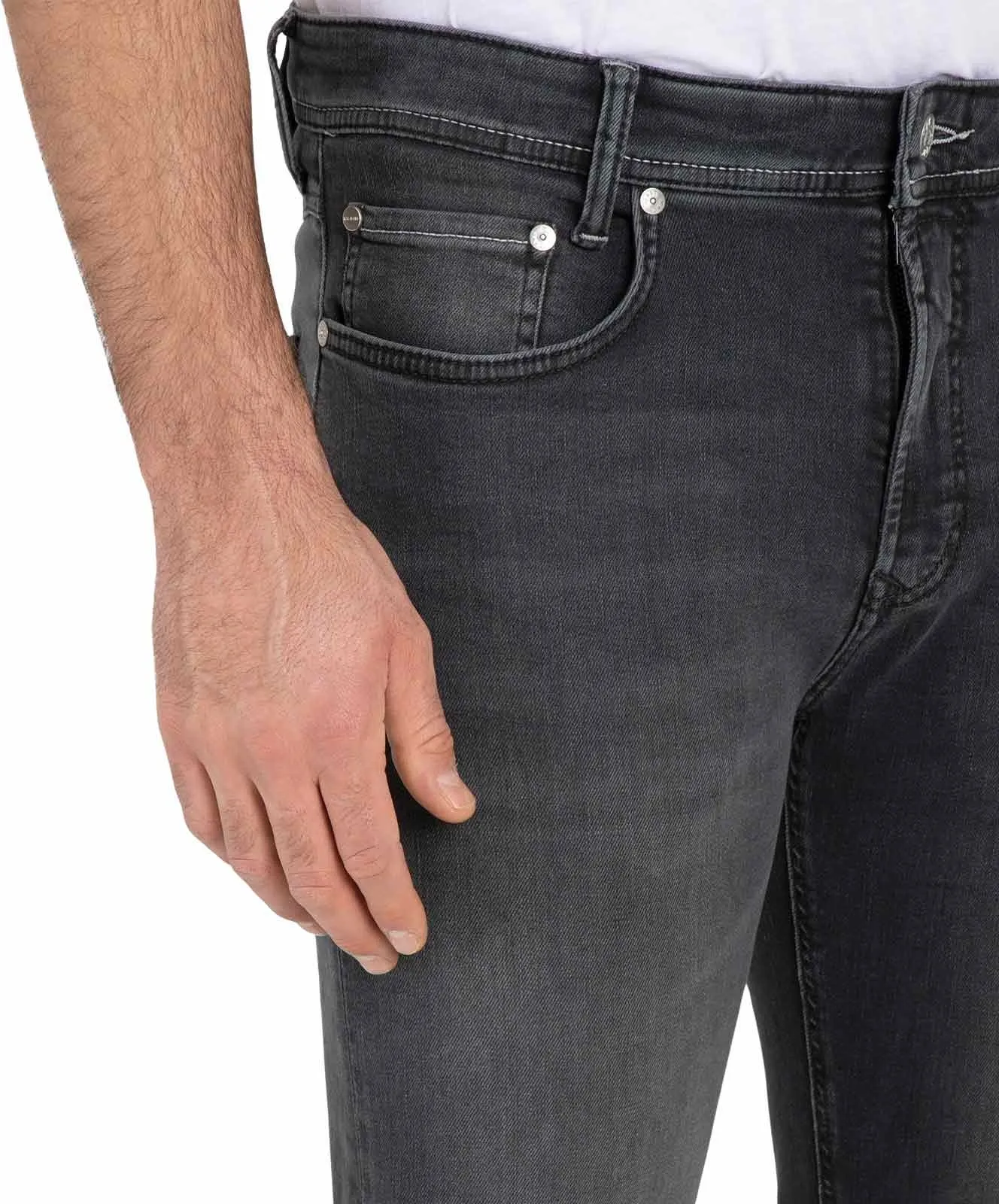Herren Jeans Ultimate Driver Jeans von MAC in Authentic Black Vintage Used