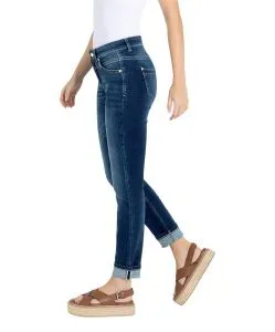 MAC Rich Slim mit Straight Fit in dunkler Waschung