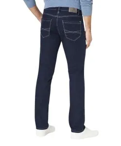 Paddock's Ranger Pipe Jeans in Dunkelblauer Waschung