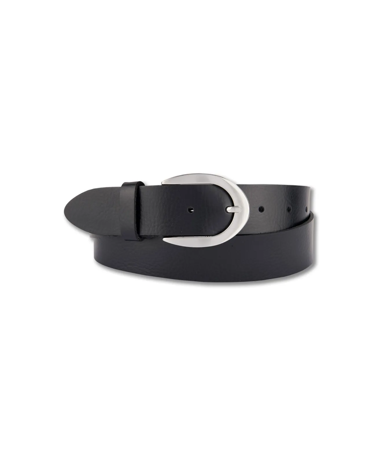 Damen Gürtel 351766 - 3,5cm Nappaledergürtel  von Bernd Götz in Schwarz
