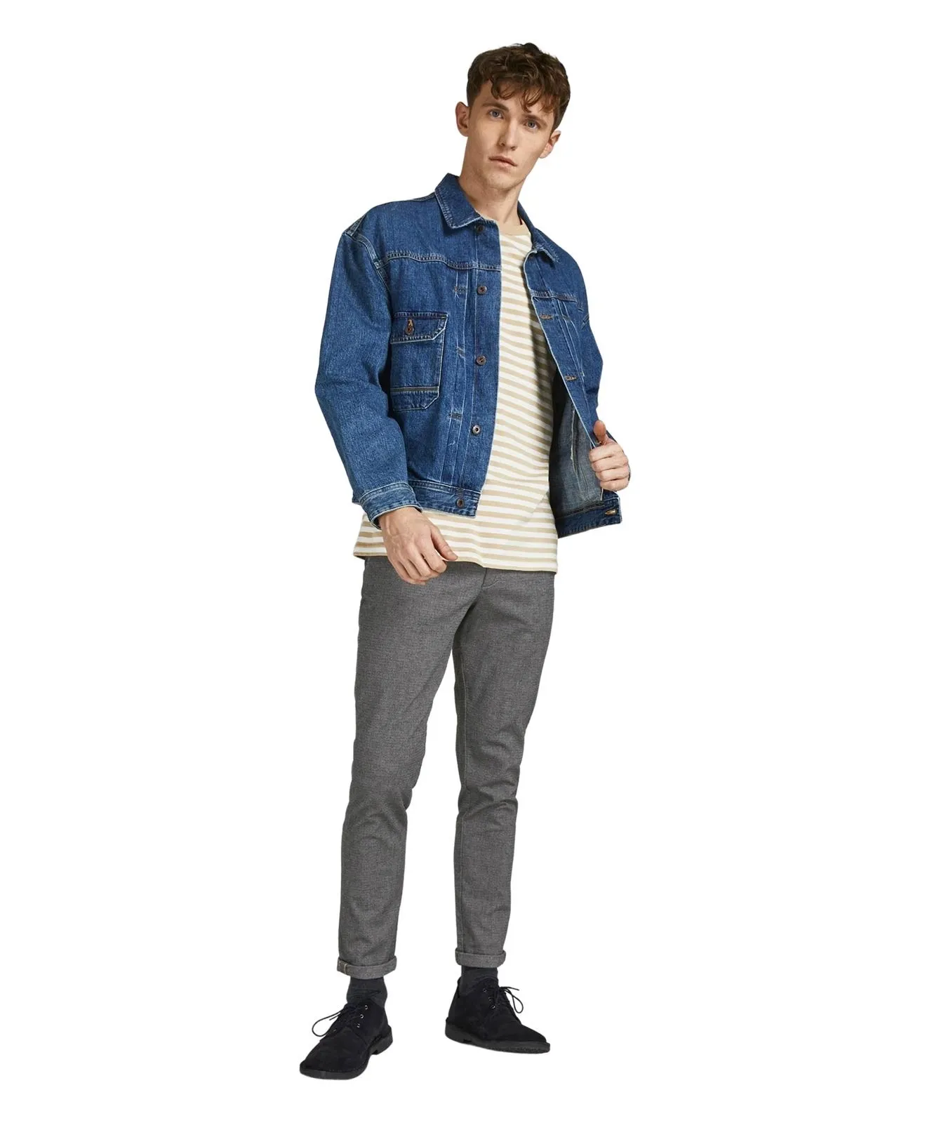 Herren Hose Marco Fury von Jack & Jones in Drizzle