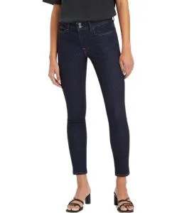 Levi's 711 Skinny Jeans mit 2-Knopf Bund in Rinsewash