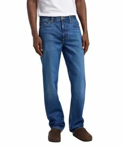 LEE West Jeans in Mittelblau mit geradem Bein