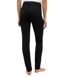 Angels Jeans Skinny Button mit Doppelknopf in Schwarz