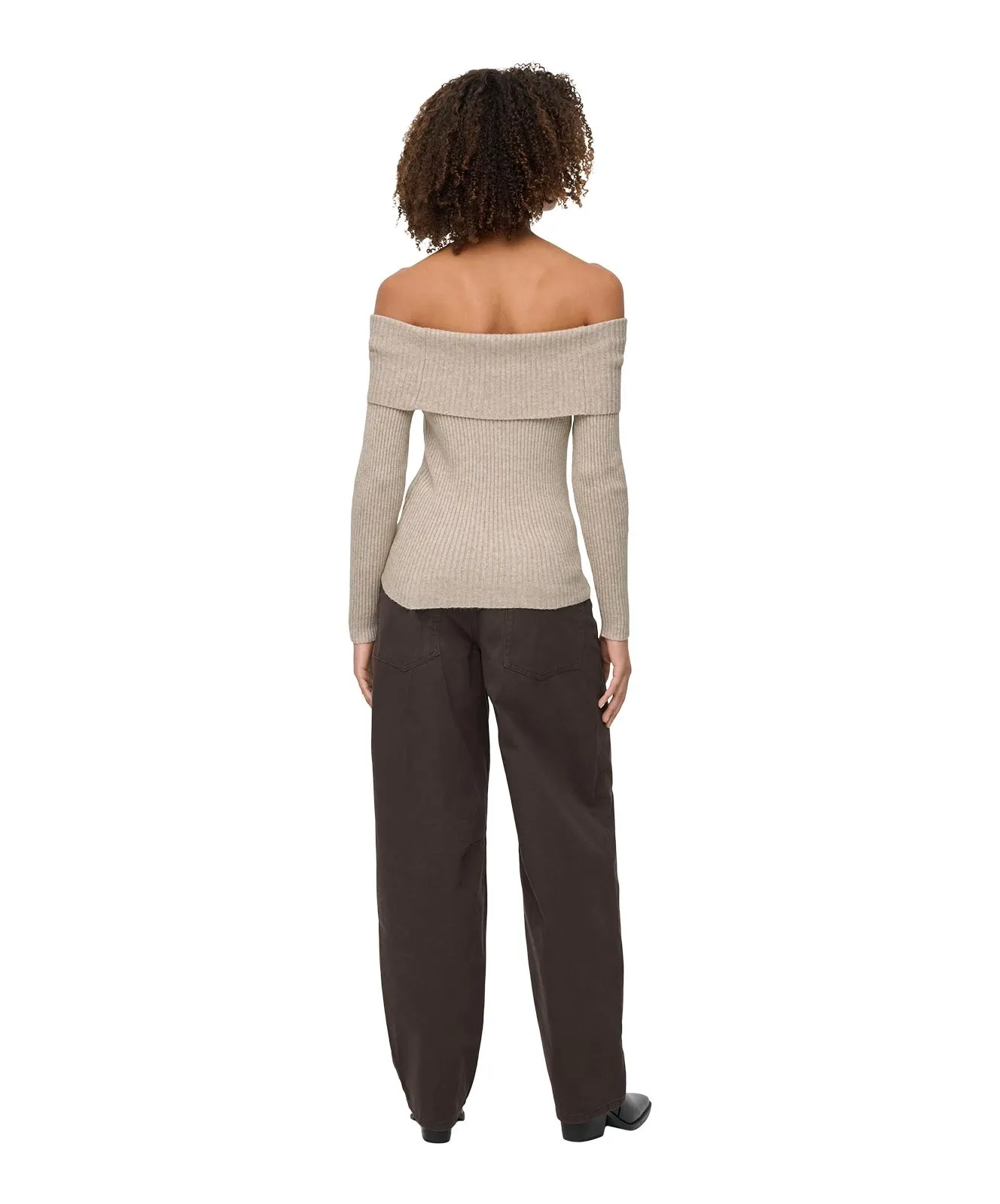 Damen Pullover Katia von Only in Mocha Meringue