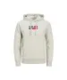 Herren Pullover Corp Graphic von Jack & Jones in White Melange