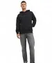 Herren Pullover Star Sweat Hood von Jack & Jones in Black