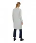 Damen Jacke Long Cardigan Doffy von Vero Moda in Light Grey Melange