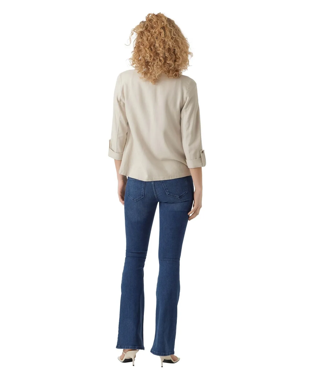 Damen Jacke 3/4 Jesmiro von Vero Moda in Silver Lining