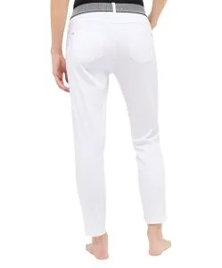 Angels Ornella Sporty 78 Slim Fit Hose in Weiß