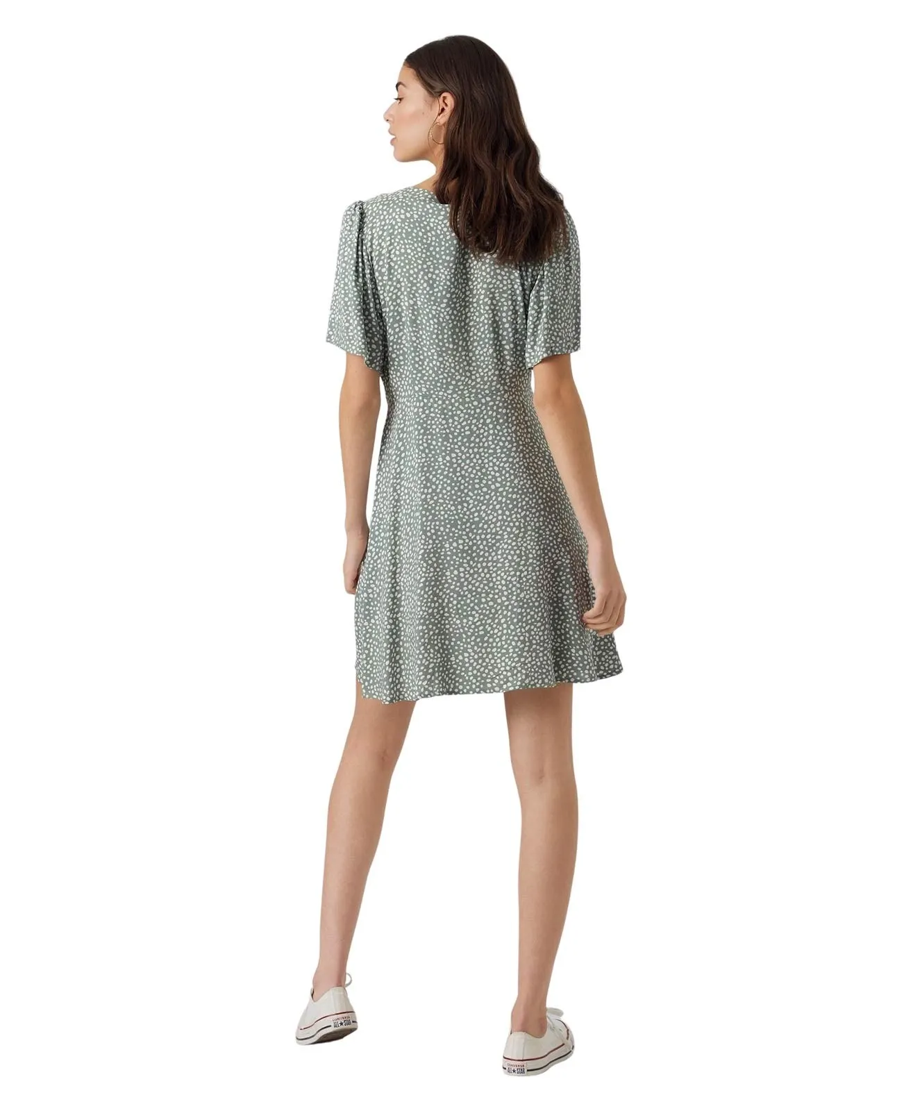 Damen Kleid Alba von Vero Moda in Laurel Wreath Joey dot