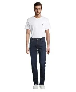 Cross Herren-Jeans Slim Fit Damien in dunklem Dark Blue