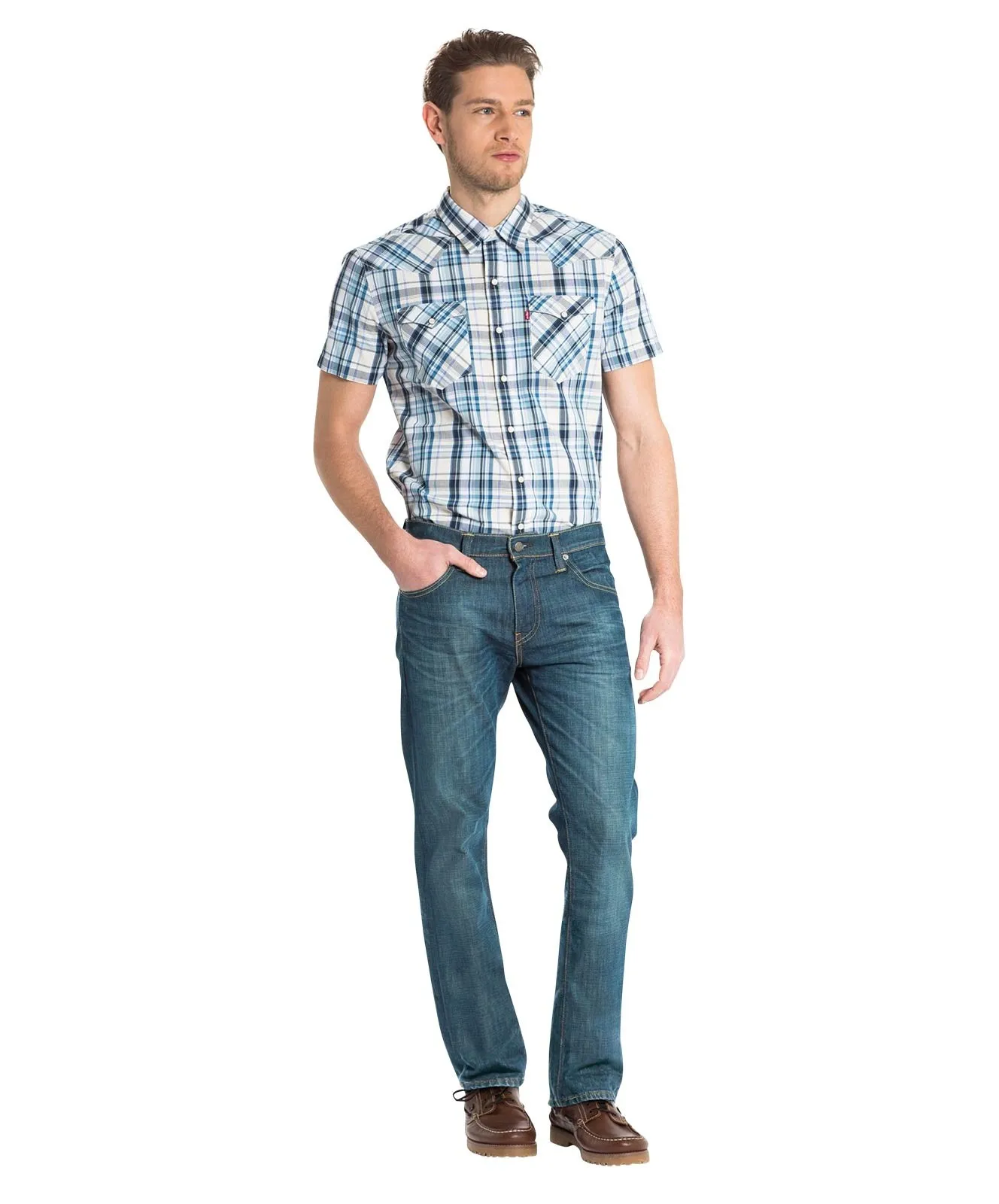 Herren Jeans 527 von Levis in Explorer