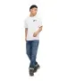 Herren Shirt Corp Logo Tee von Jack & Jones in White P4 Small Print
