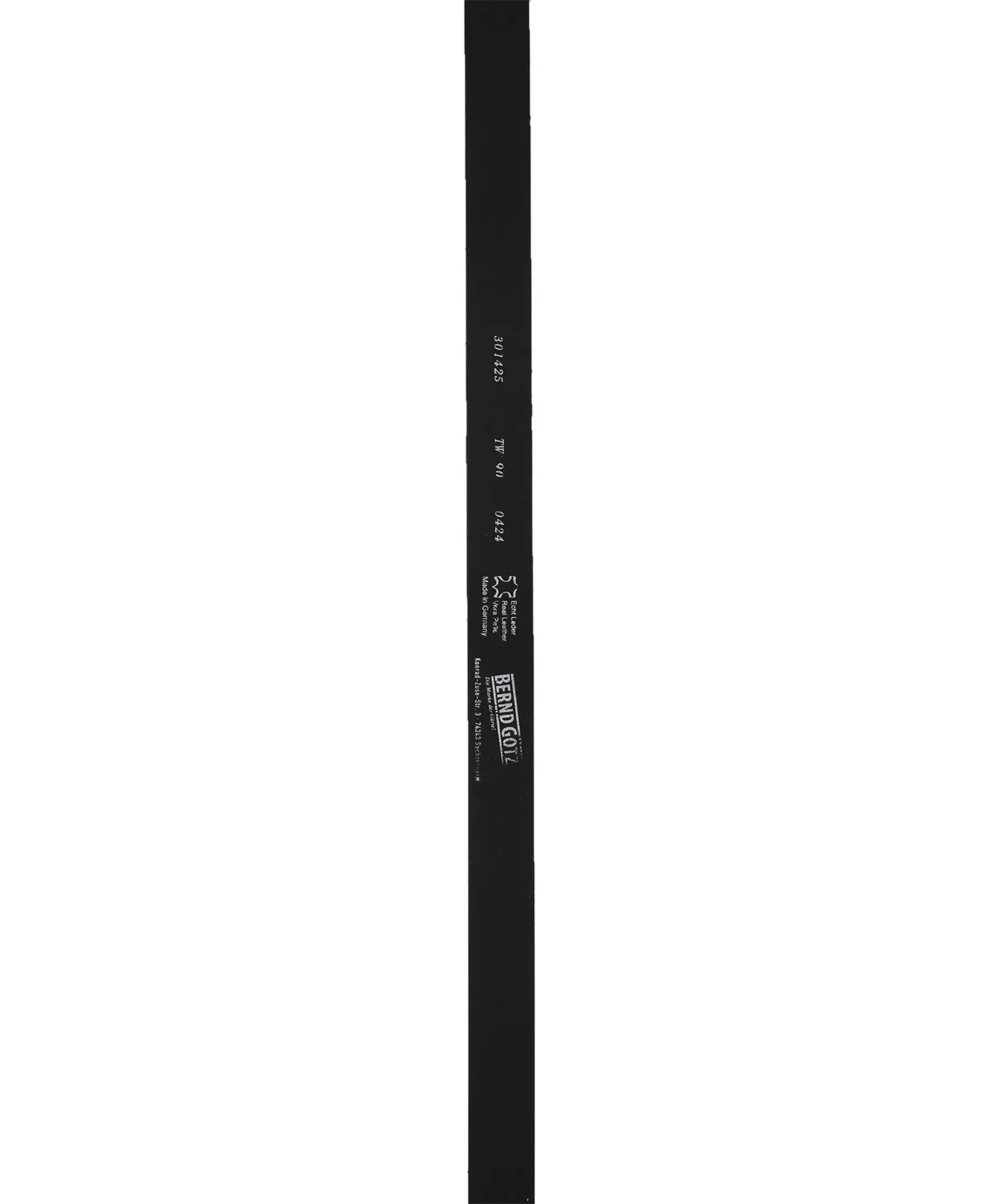 Damen Gürtel 3cm Softleder Koppelgürt. von Bernd Götz in Silbergrau